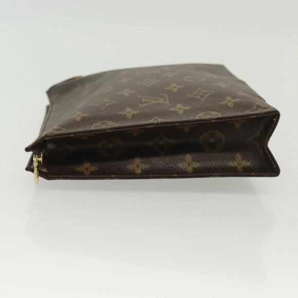 LOUIS VUITTON Monogram Poche Toilette 26 Pouch M47542 LV Auth 137596 - Picture 4 of 16